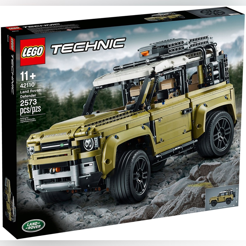 New Premium LEGO® Land Rover Defender Model